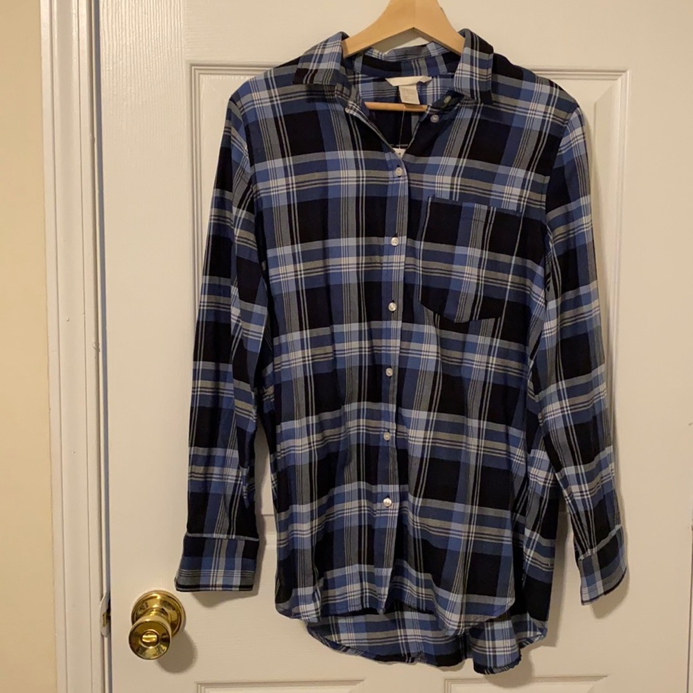 NWT H&M plaid shirt